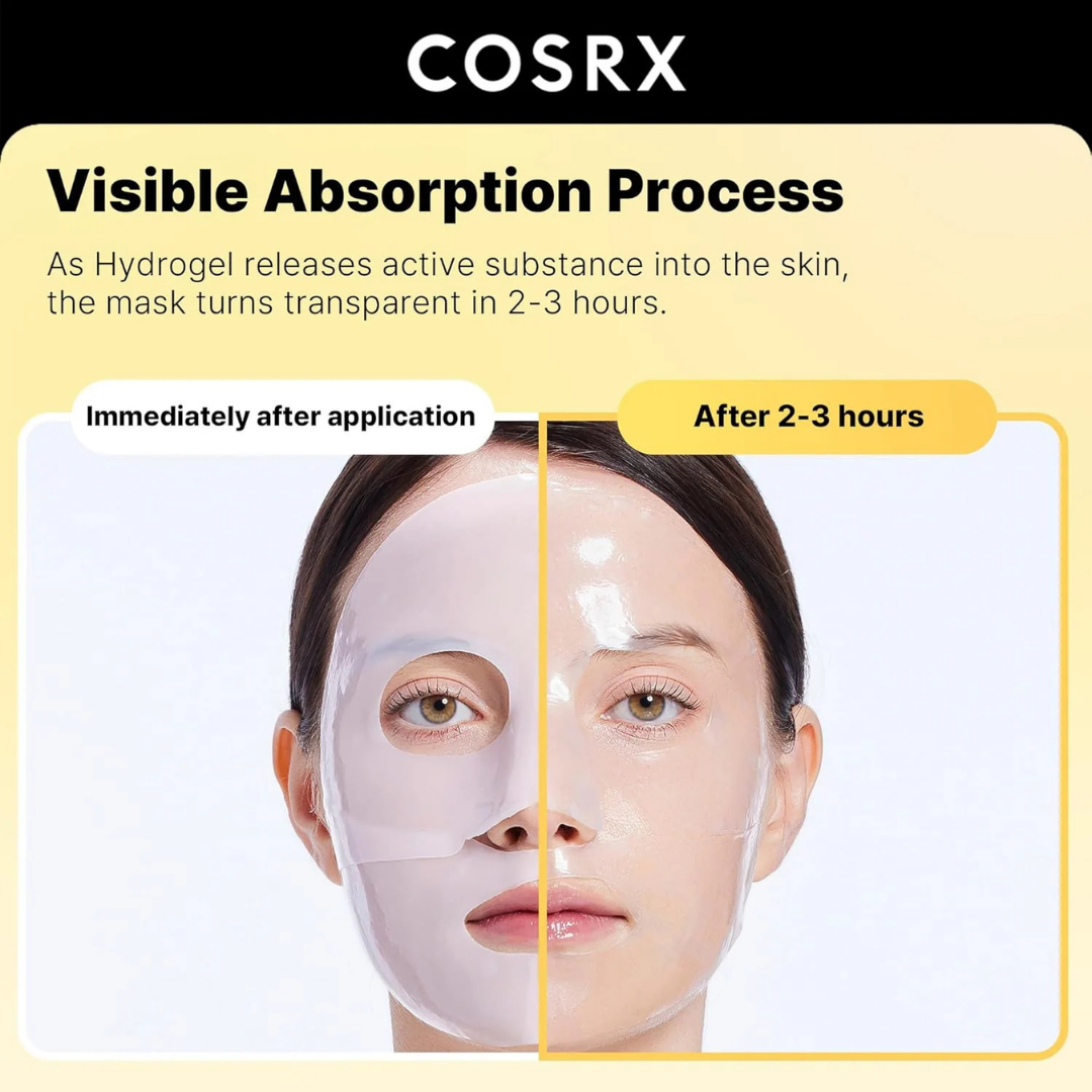 Cosrx Advanced Snail Mucin Glass Glow Hydrogel Mask 34g