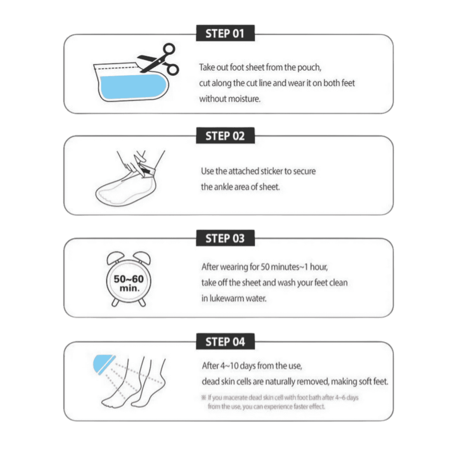 FRUDIA My Orchard Peach Foot Peeling Mask 1 Pair