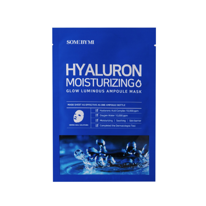 Hyaluron Moisturizing - Glow Luminous Ampoule Mask 25g - Balmglam