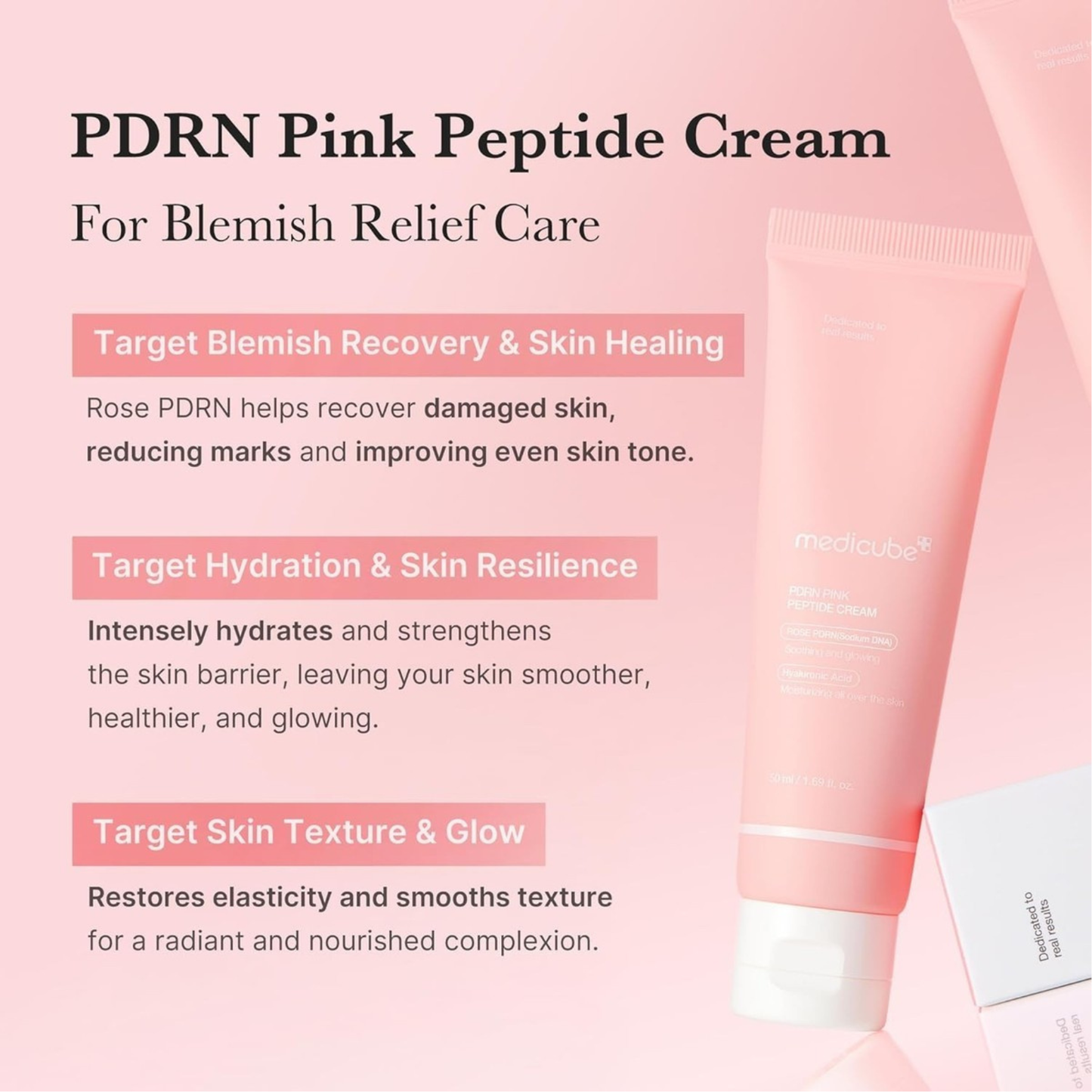 Medicube Pdrn Pink Hyaluronic Moisturizing Cream 50ml