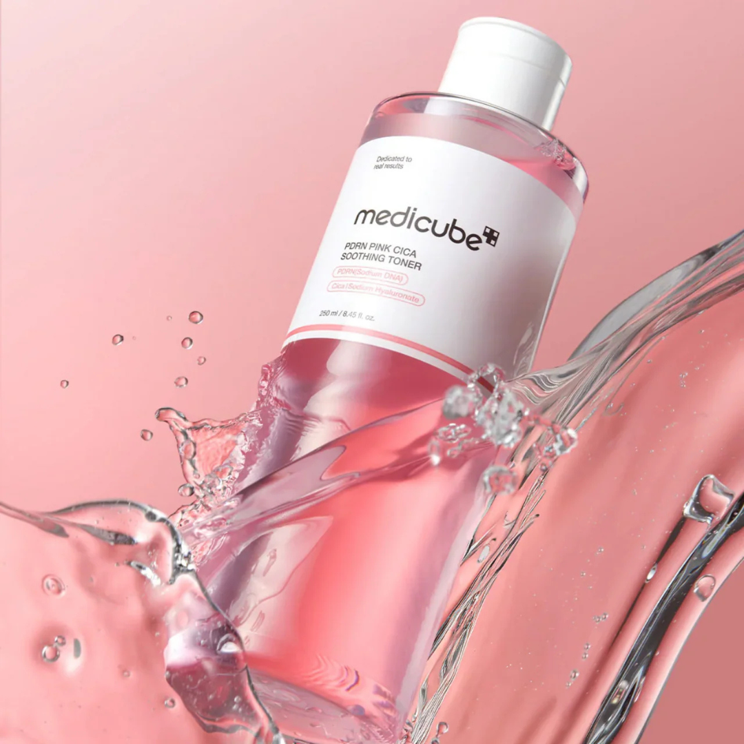 Medicube PDRN Pink Cica Soothing Toner - Τονωτική λοσιόν 250ml για ευαίσθητο δέρμα