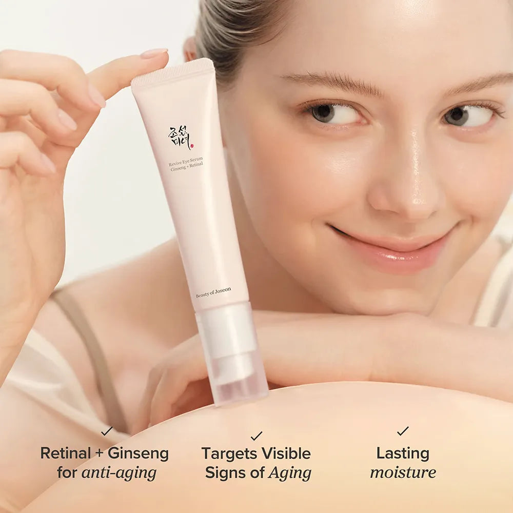 Αντιρυτιδικός ορός ματιών Beauty of Joseon Revive Eye Serum Ginseng + Retinal 30ml - Balmglam