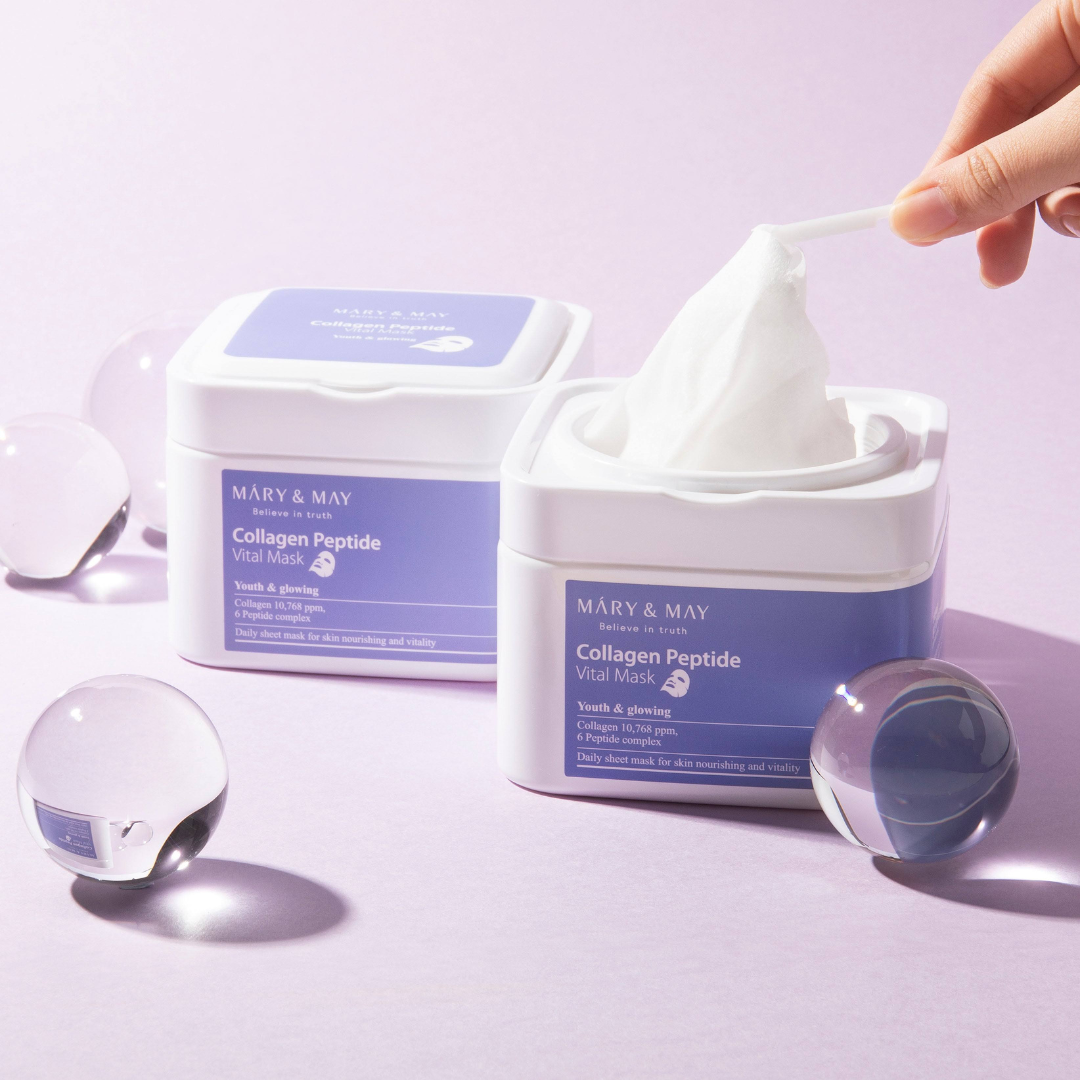 Collagen Peptide Vital Mask 30pcs - Balmglam
