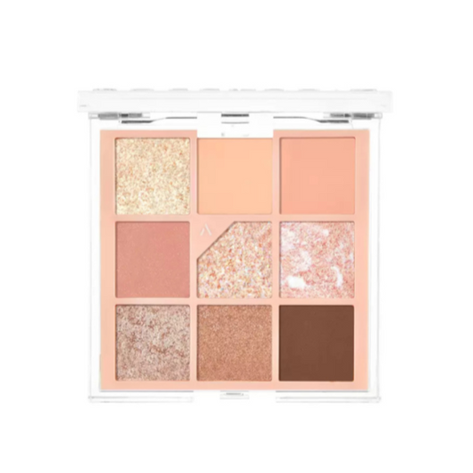 Glitterpedia Eye Palette  3 All of Coralpink  6.6g