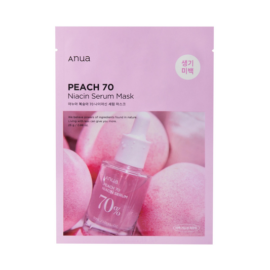Peach 70% Niacin Serum Mask 1pc/25ml