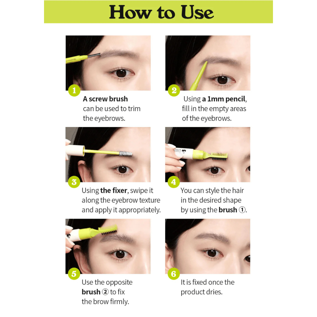 Shaper Pomade Eyebrow Fixer 1 Clear 8.5g