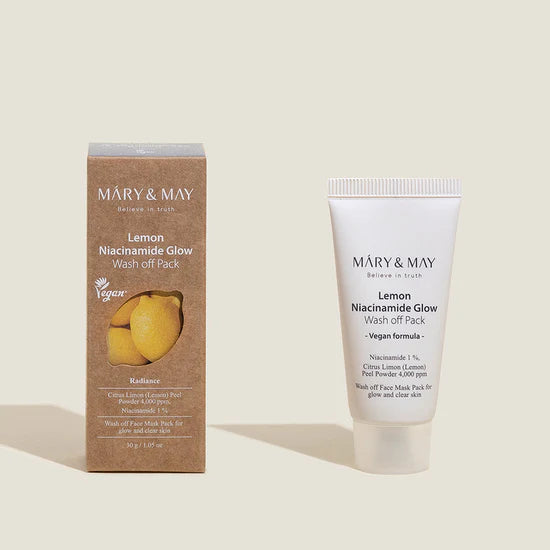 Lemon Niacinamide Glow Wash off Pack 30g