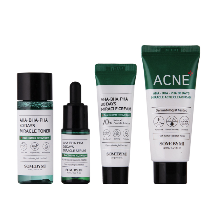 AHA BHA PHA 30 Days Miracle AC SOS Kit