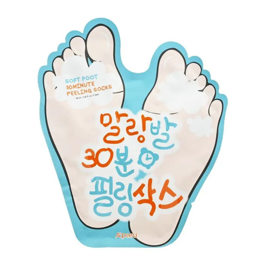 A'pieu Soft Foot Peeling Socks 40ml - Balmglam