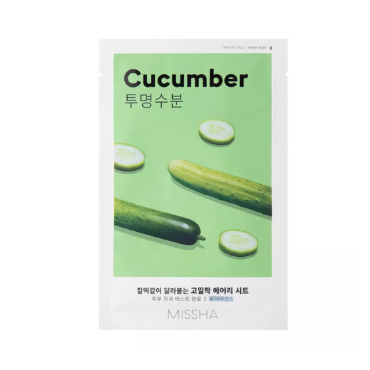 Airy Fit Sheet Mask Cucumber 19g - Balmglam