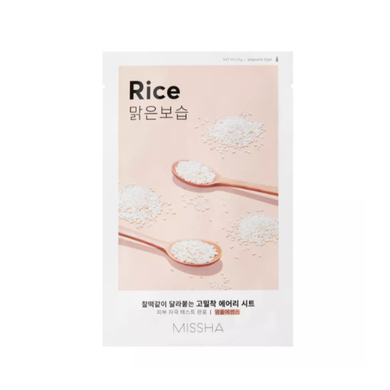 Airy Fit Sheet Mask Rice 19g - Balmglam