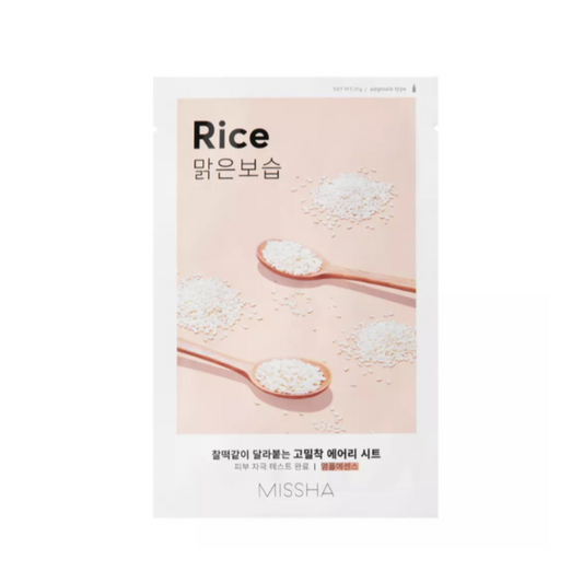 Airy Fit Sheet Mask Rice 19g - Balmglam