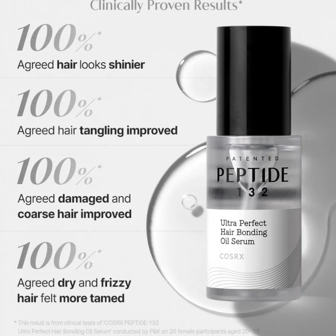 Cosrx Peptide 132 Ultra Perfect Hair Bonding Oil Serum 28ml - Balmglam