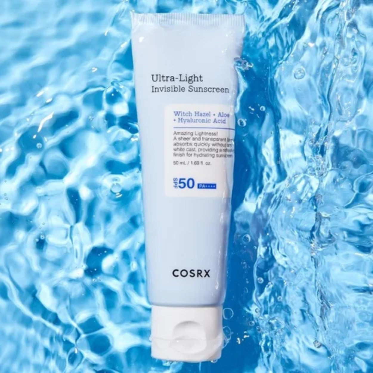Cosrx Ultra  Light Invisible Sunscreen SPF50+/PA++++ 50ml