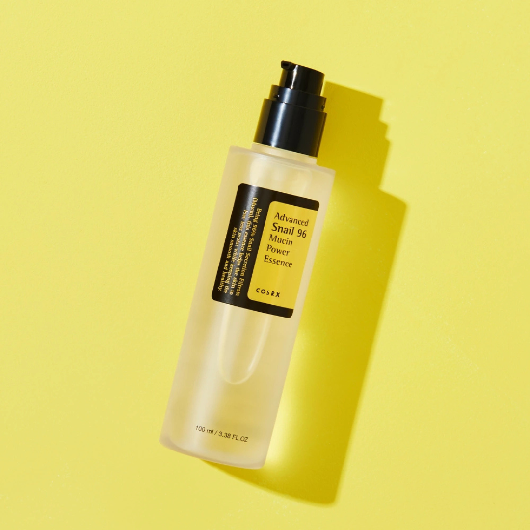 Cosrx Advanced Snail 96 Mucin Power Essence κορεατικός ορός προσώπου με έκκριμα σαλιγκαριού για ενυδάτωση και ανάπλαση.
