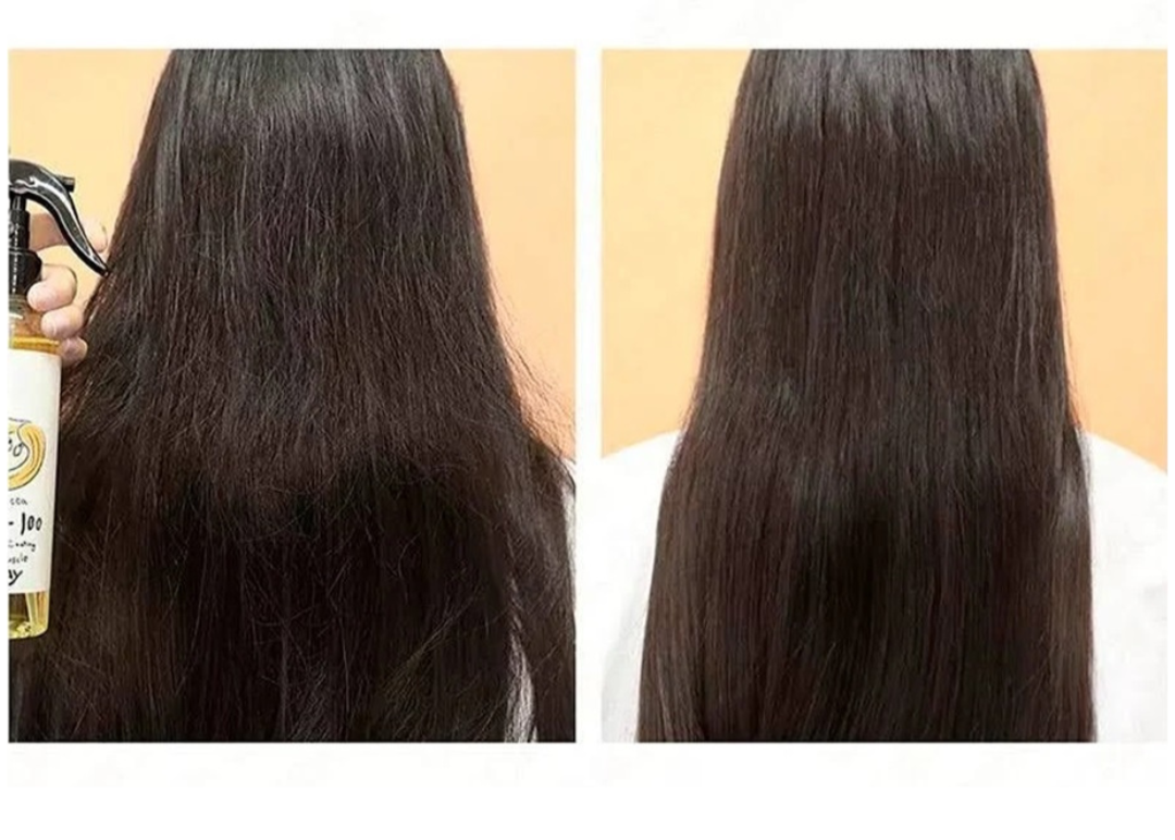 Leave-in σπρέι μαλλιών Elizavecca CER-100 Collagen Coating Hair A+ Muscle Spray σε λευκό μπουκάλι 250ml.