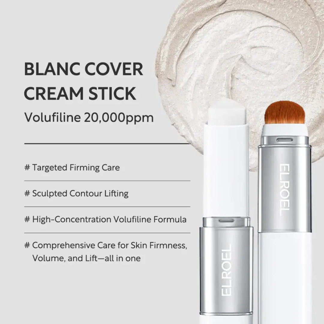 Elroel Blanc Cover Cream Stick Light 13g - Balmglam
