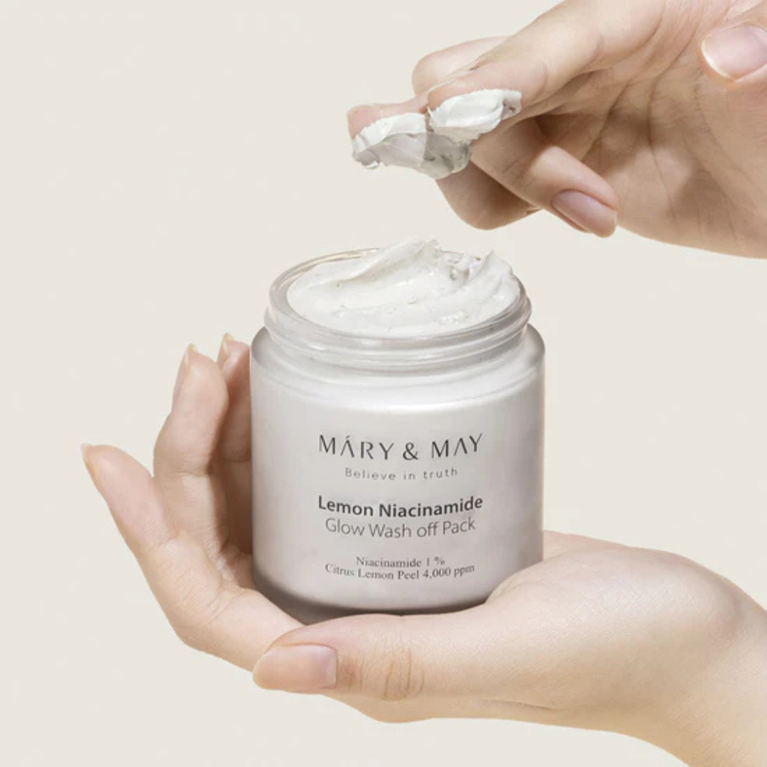 Lemon Niacinamide Glow Wash off Pack 125g - Balmglam