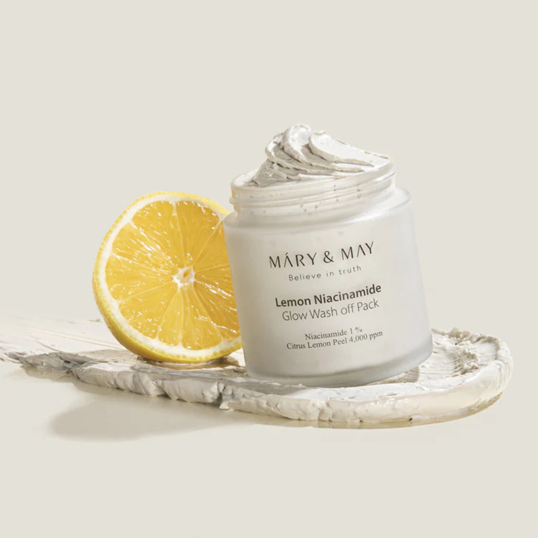 Lemon Niacinamide Glow Wash off Pack 125g - Balmglam