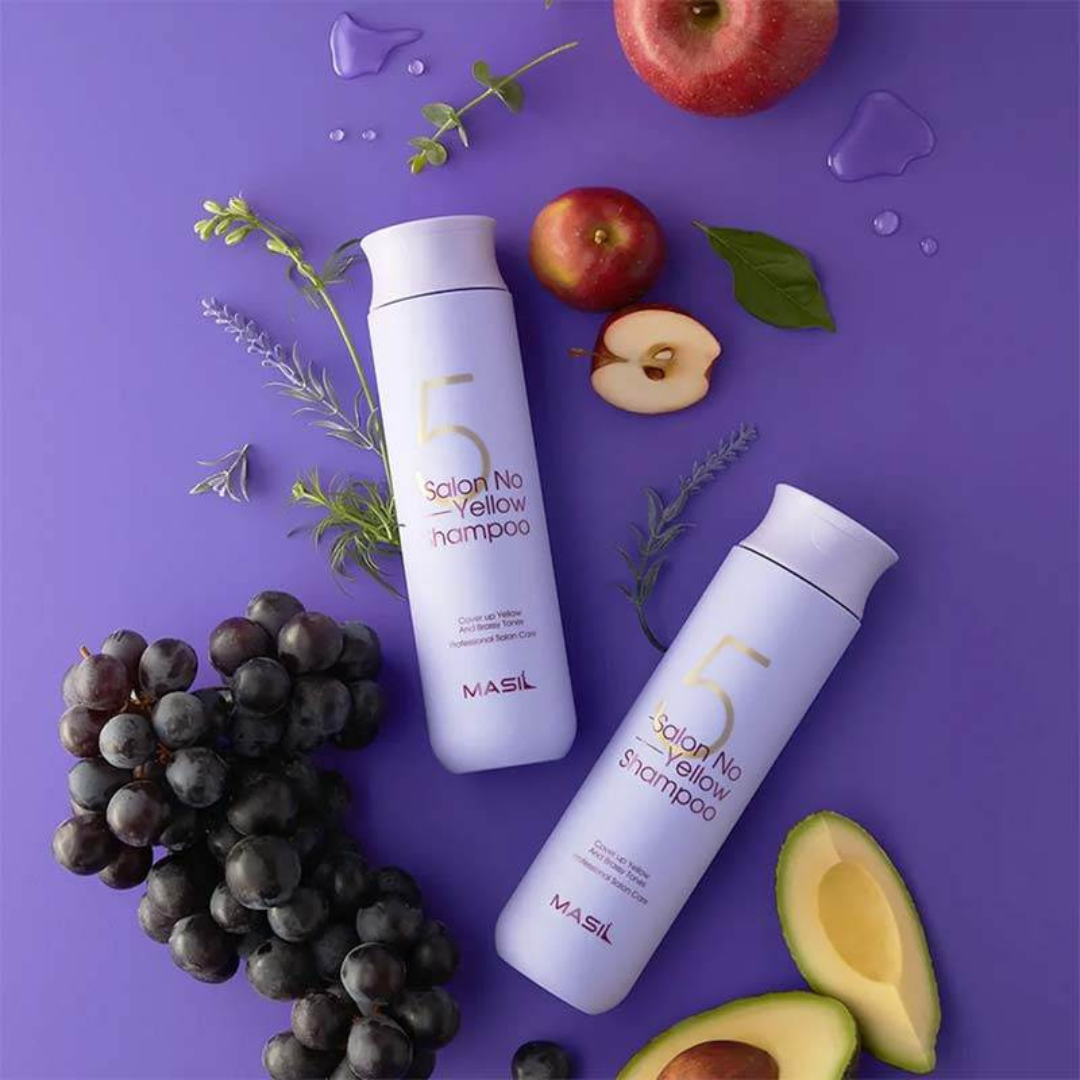 5 Salon No Yellow Shampoo 300ml - Balmglam