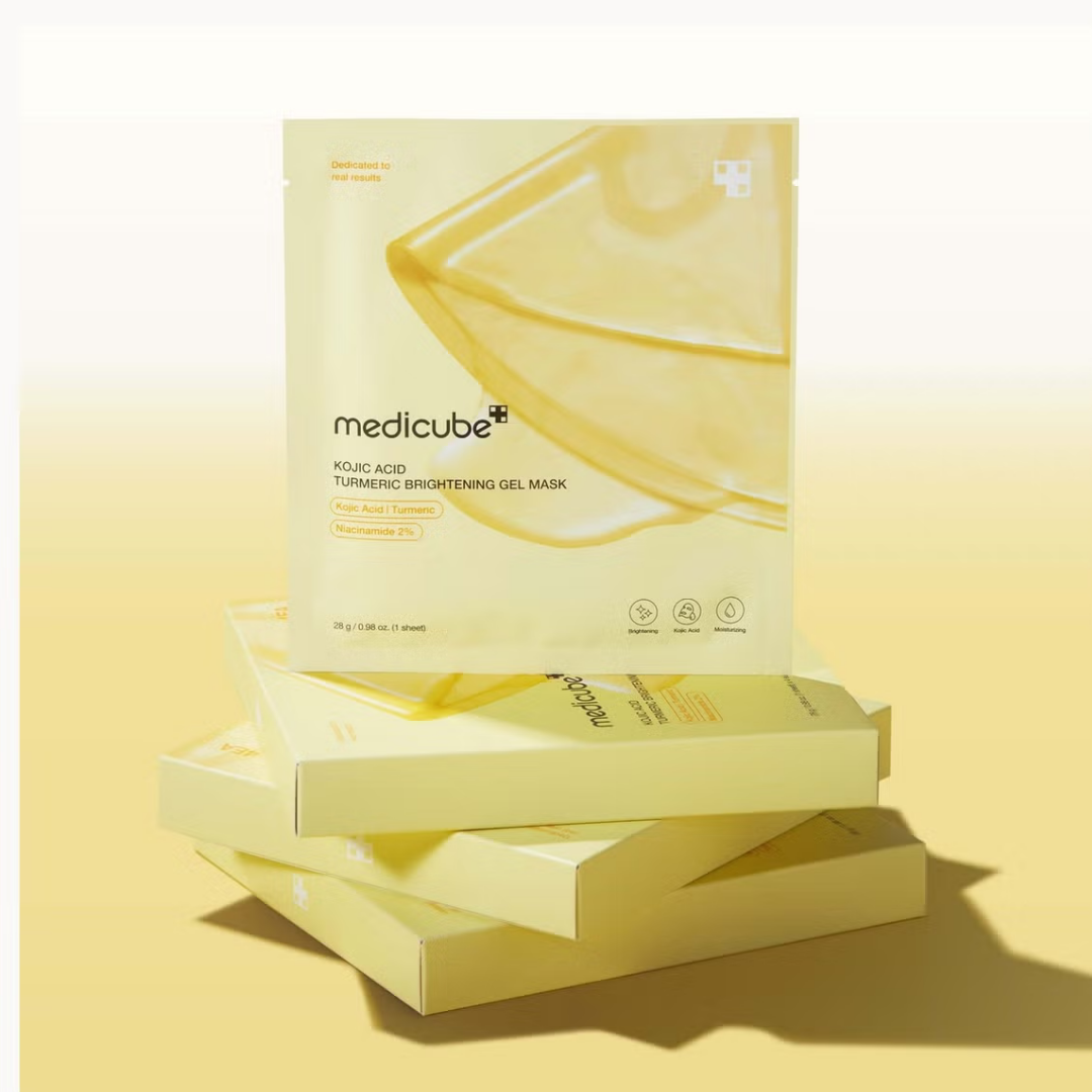 Medicube Kojic Acid Turmeric Brightening Gel Mask 1pcs/28g - Balmglam