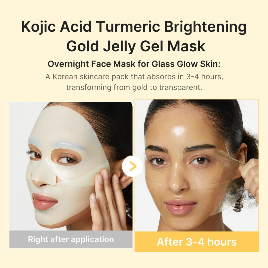 Medicube Kojic Acid Turmeric Brightening Gel Mask 1pcs/28g - Balmglam