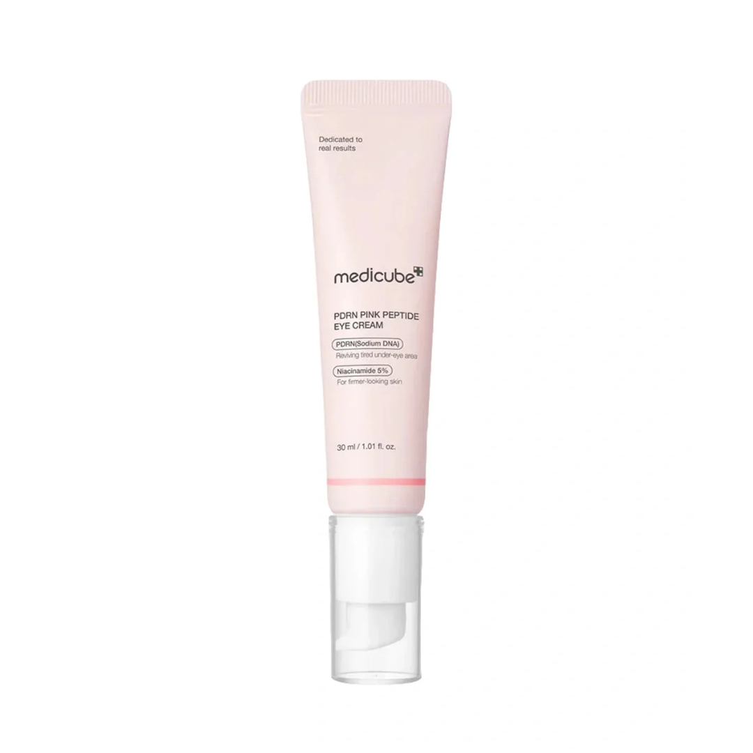 Medicube PDRN Pink Peptide Eye Cream 30ml κορεατική κρέμα ματιών για ρυτίδες και μαύρους κύκλους.