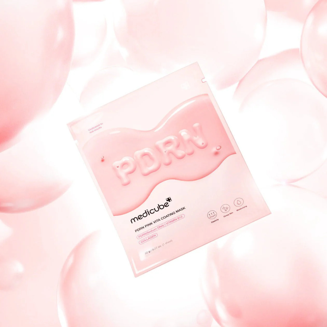 Medicube Pdrn Pink Vita Coating Mask 22g - Balmglam