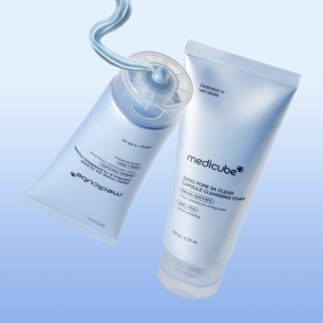 Medicube Zero Pore SA Clear Capsule Cleansing Foam 120g