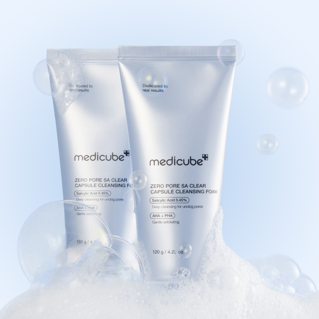Medicube Zero Pore SA Clear Capsule Cleansing Foam 120g