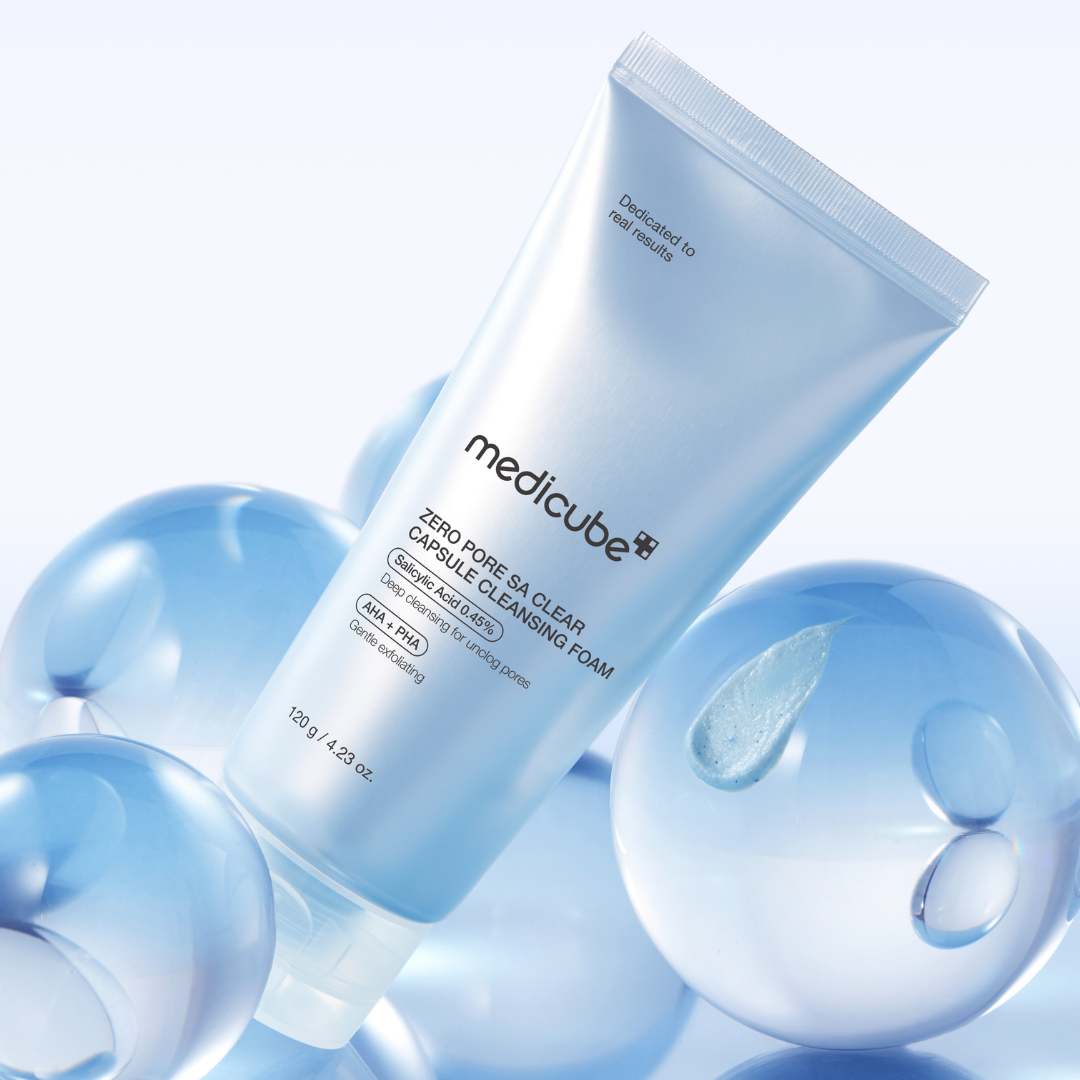 Medicube Zero Pore SA Clear Capsule Cleansing Foam 120g