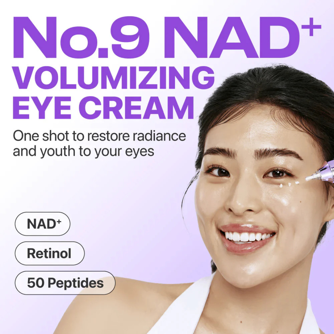 No.9 NAD+ Retinol Volumetox Eye Cream 10ml - Balmglam