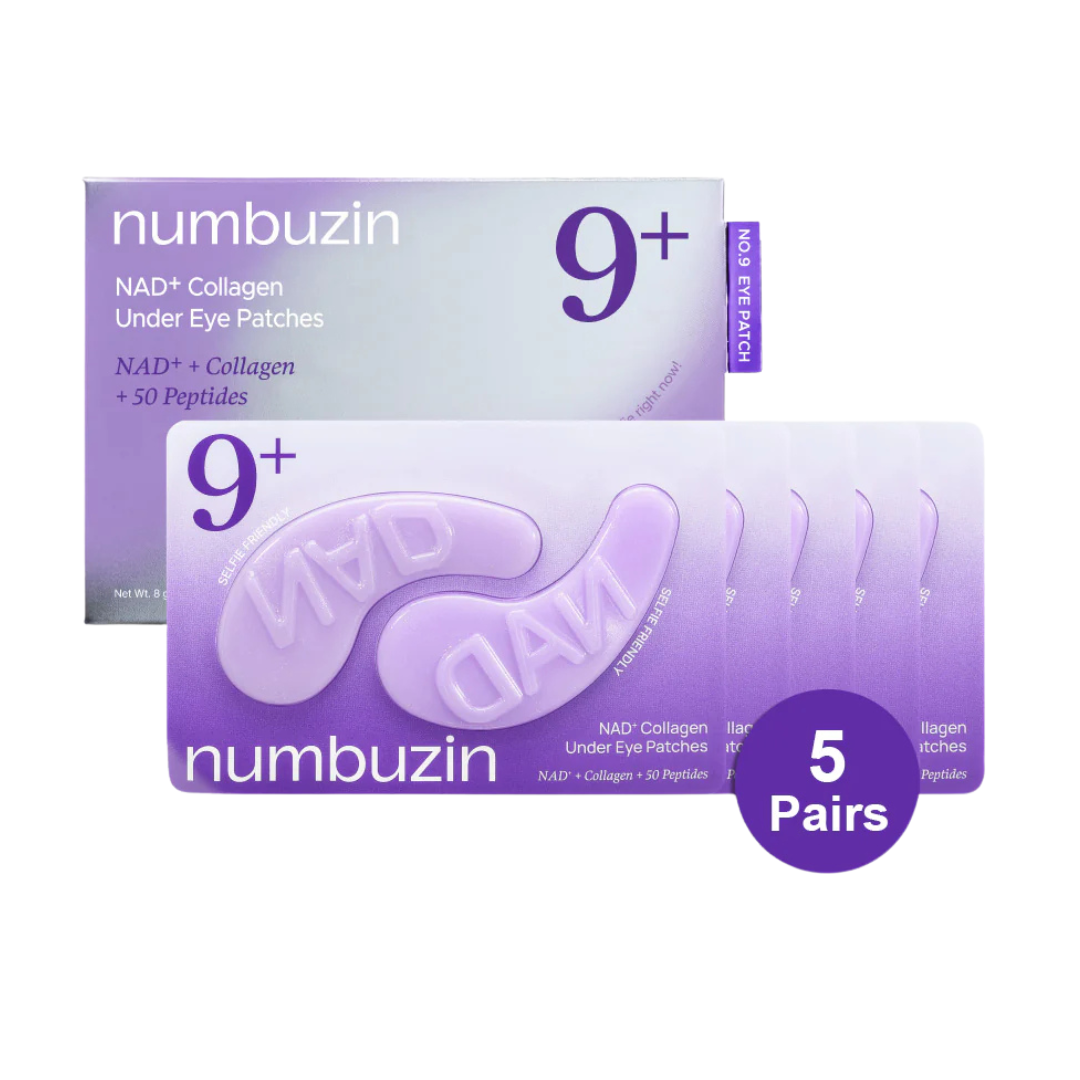 Numbuzin No.9 collagen eye patches για μαύρους κύκλους και πρήξιμο