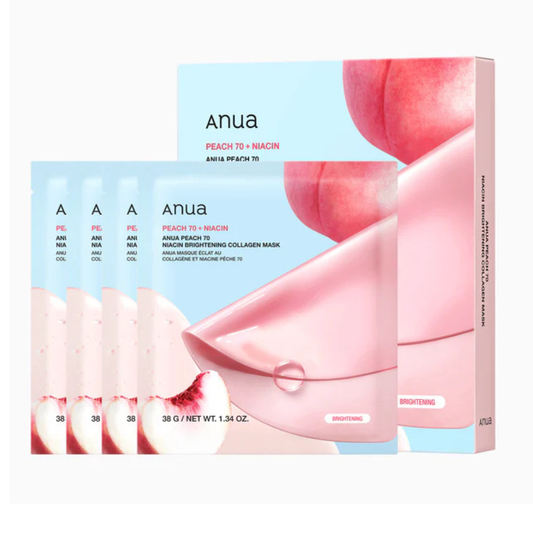 Peach 70% Niacin Serum Mask 4pc/38g - Balmglam