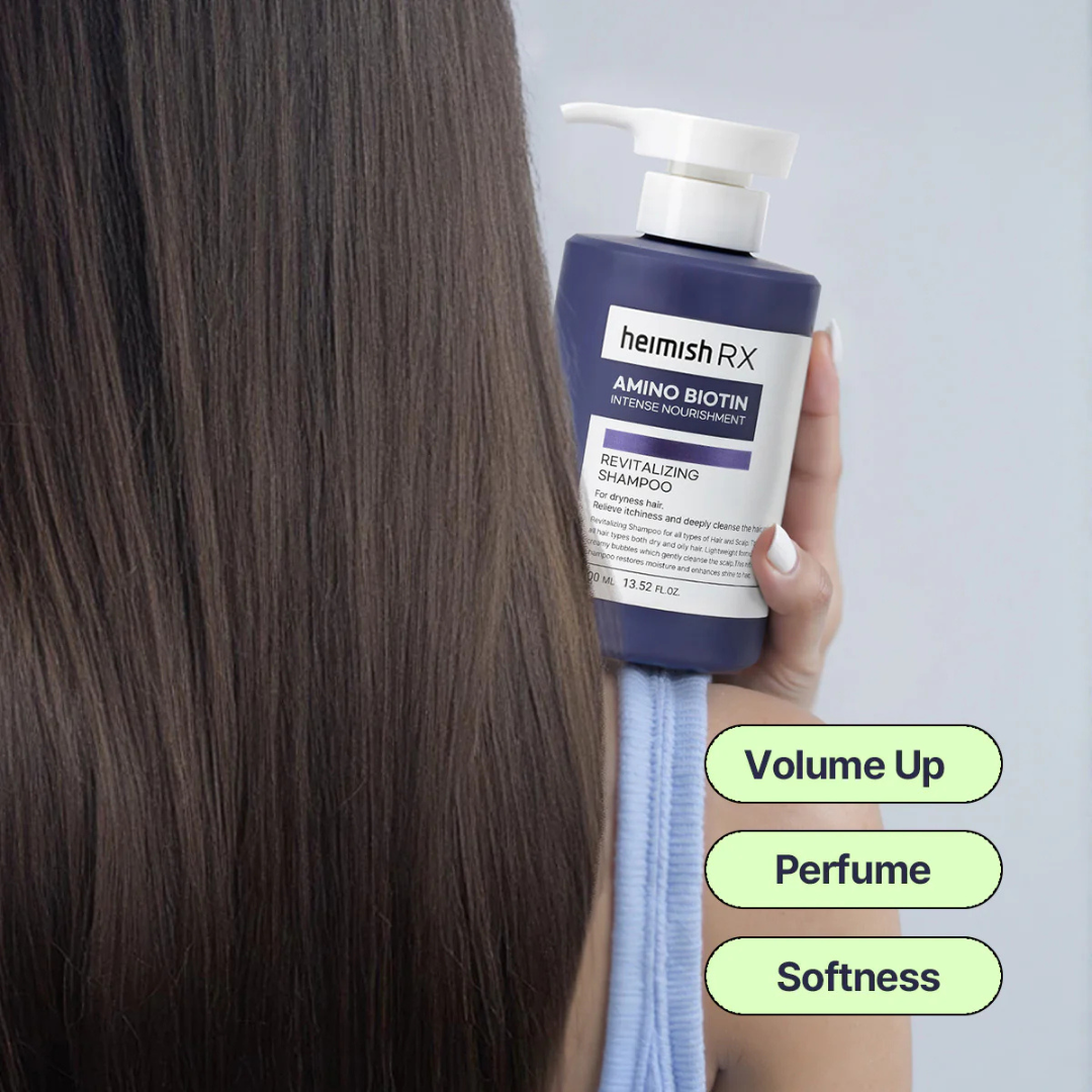 Rx Amino Biotin Revitalizing Shampoo 400ml - Balmglam