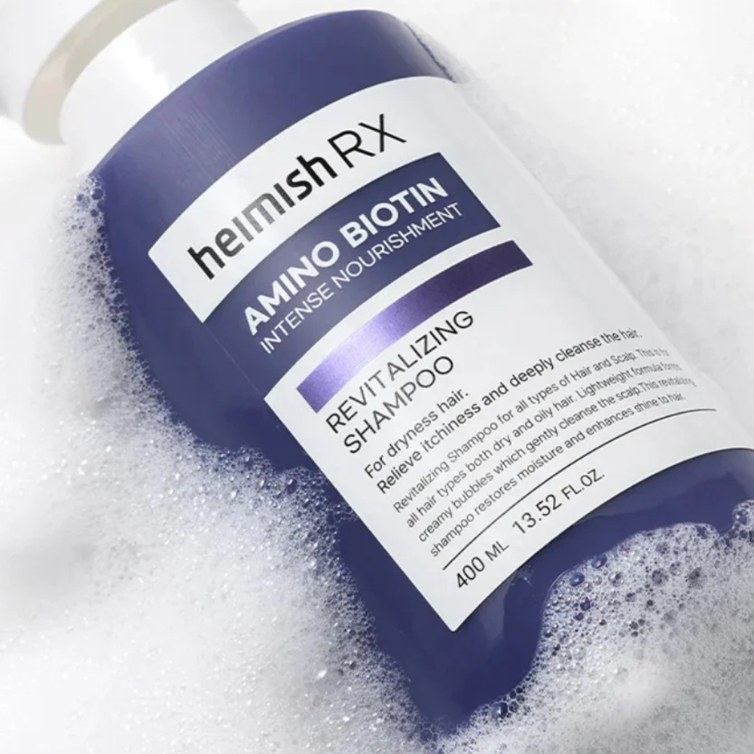 Rx Amino Biotin Revitalizing Shampoo 400ml - Balmglam