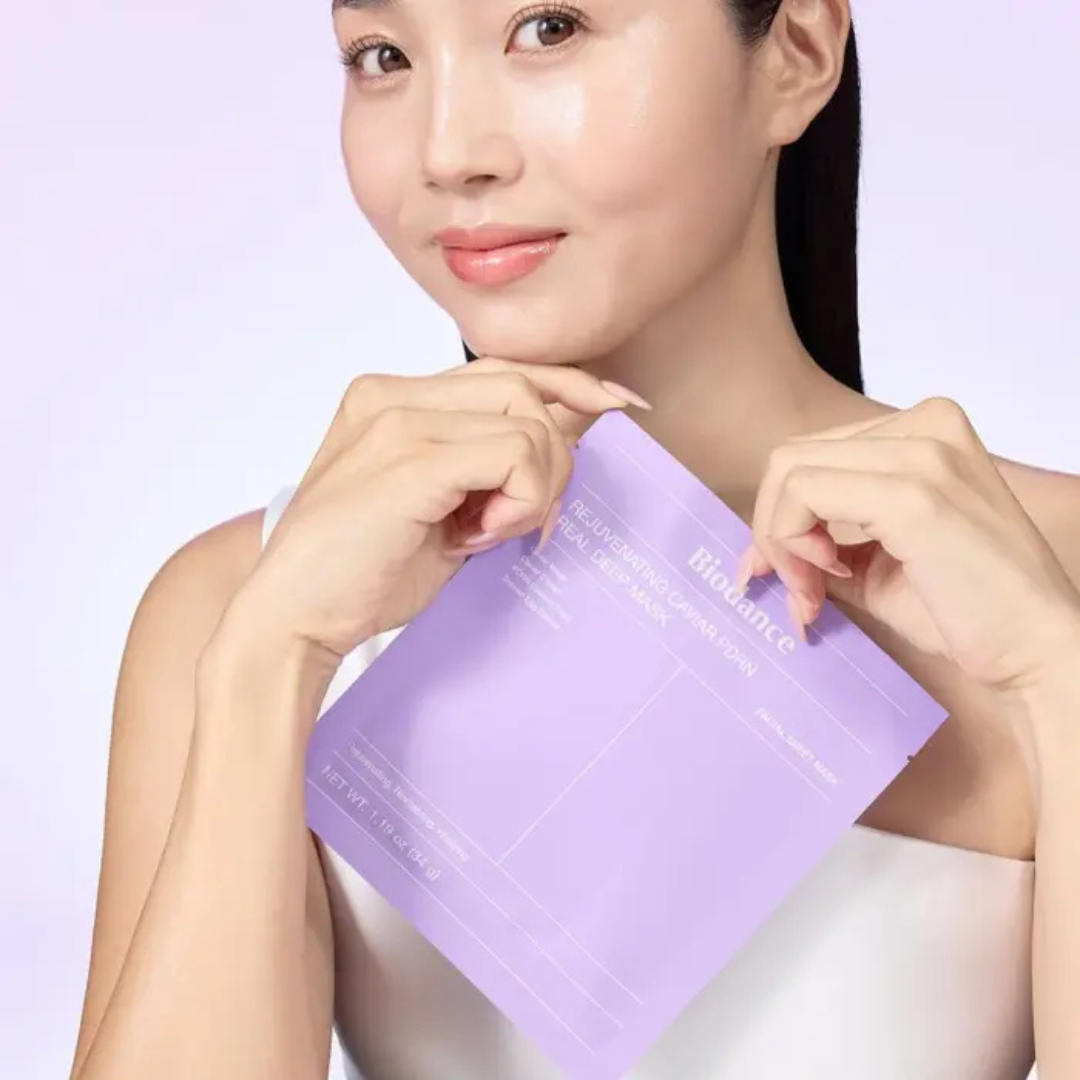 Biodance Rejuvenating Caviar PDRN Real Deep Mask 4pcs/34g - Balmglam