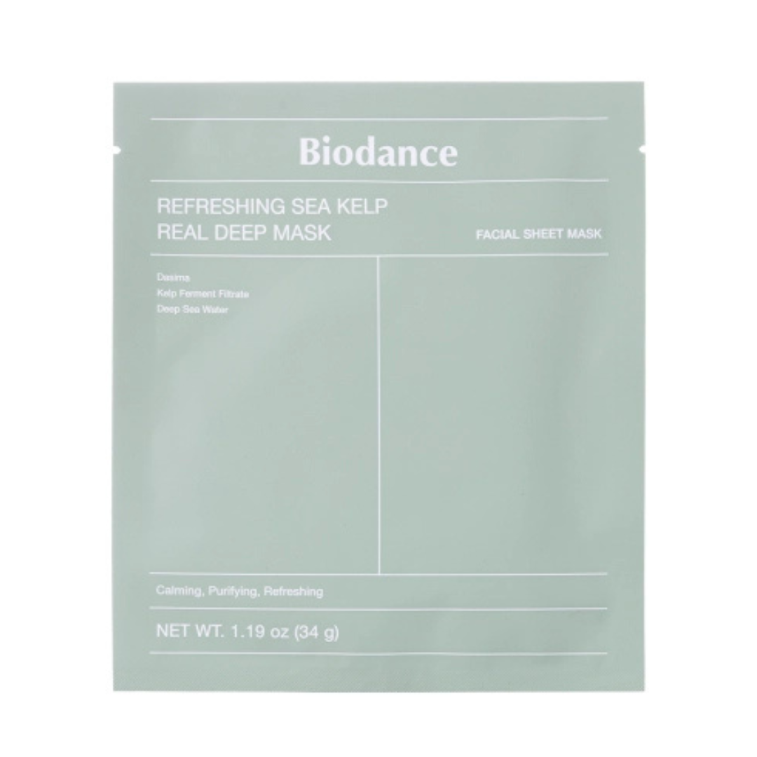 Refreshing Sea Kelp Real Deep Mask 1pc/34g