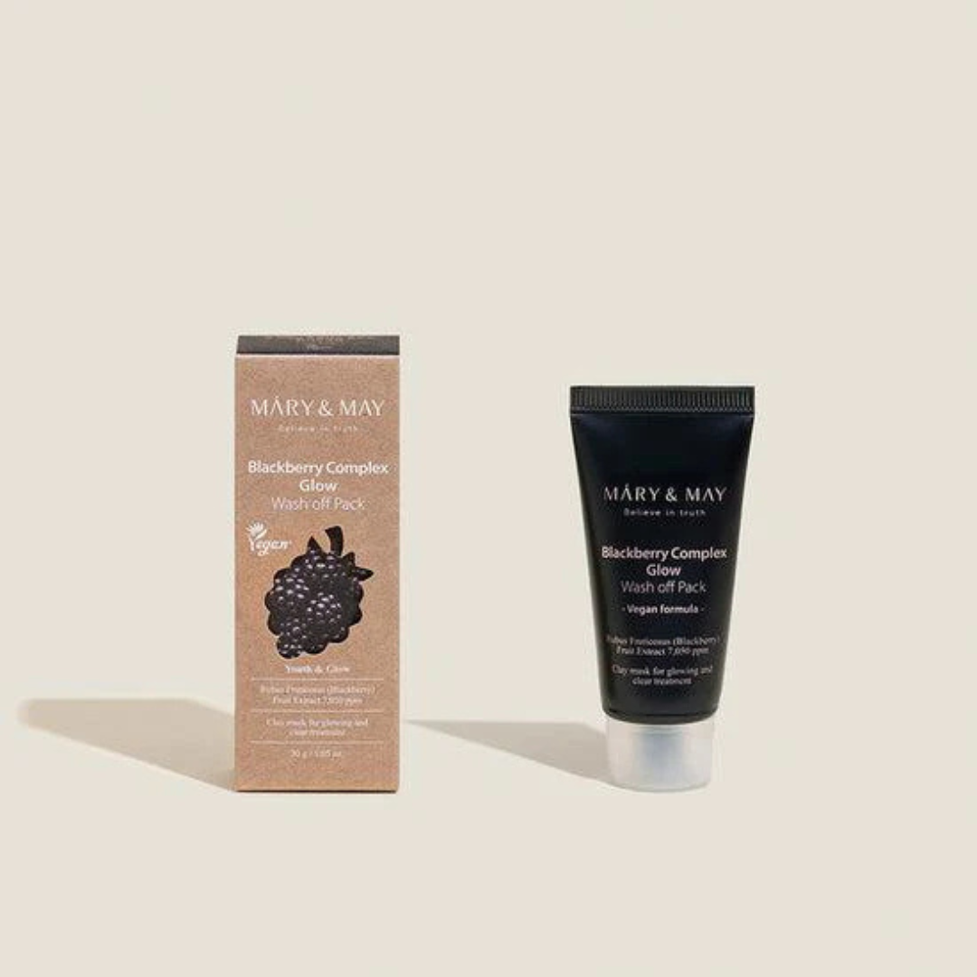 Vegan Blackberry Complex Glow Wash off Pack 30g