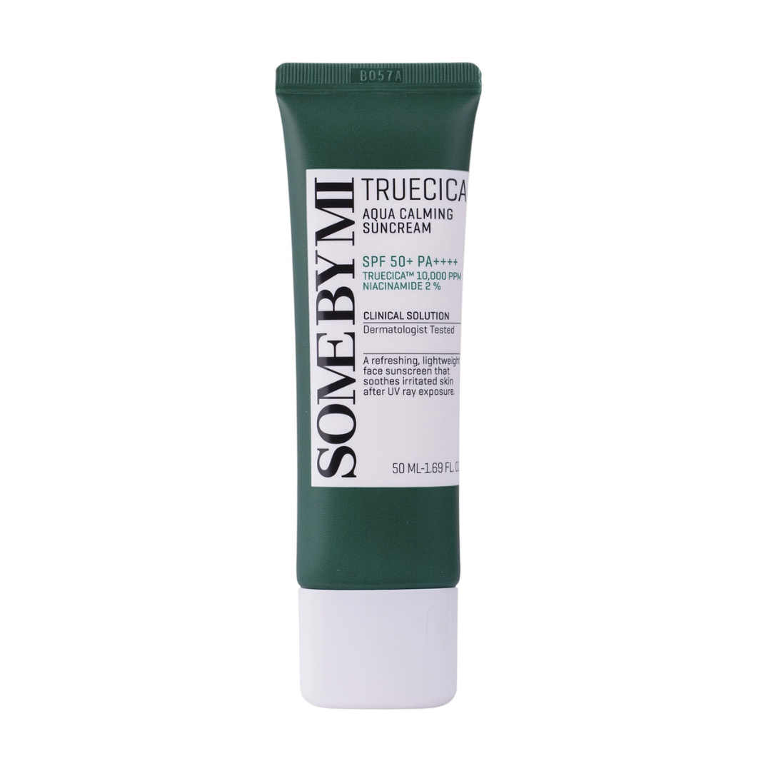 Truecica Aqua Calming Suncream SPF50+/PA++++ 50ml - Balmglam