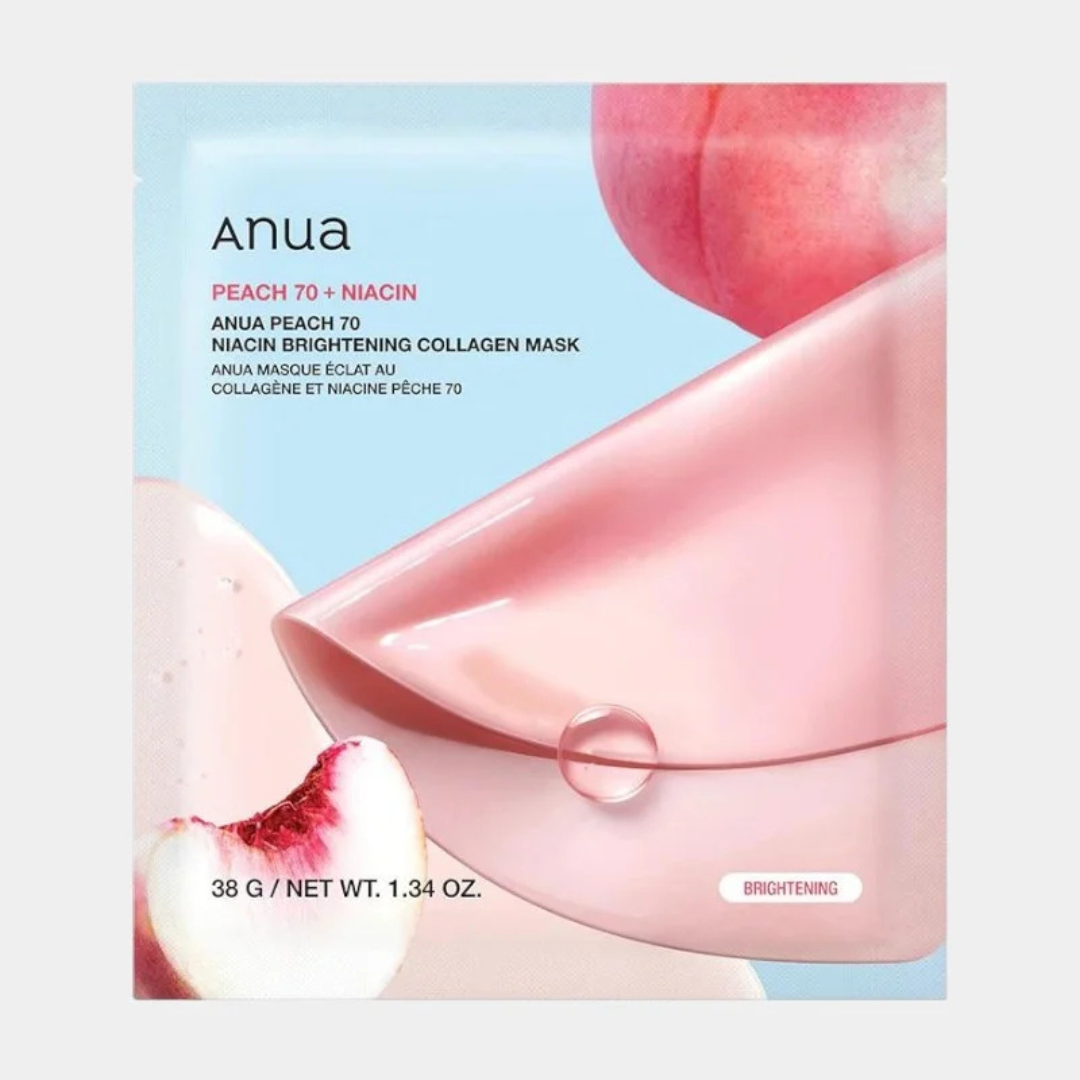 Peach 70% Niacin Serum Mask 1pc/38g - Balmglam