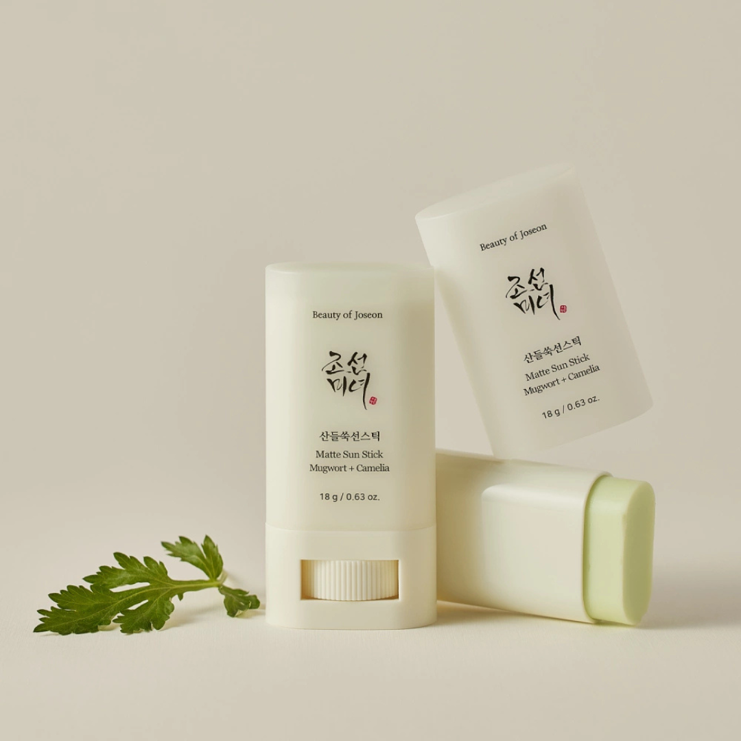 Matte Sun Stick : Mugwort+Camelia SPF 50+ PA++++ 18g - Balmglam