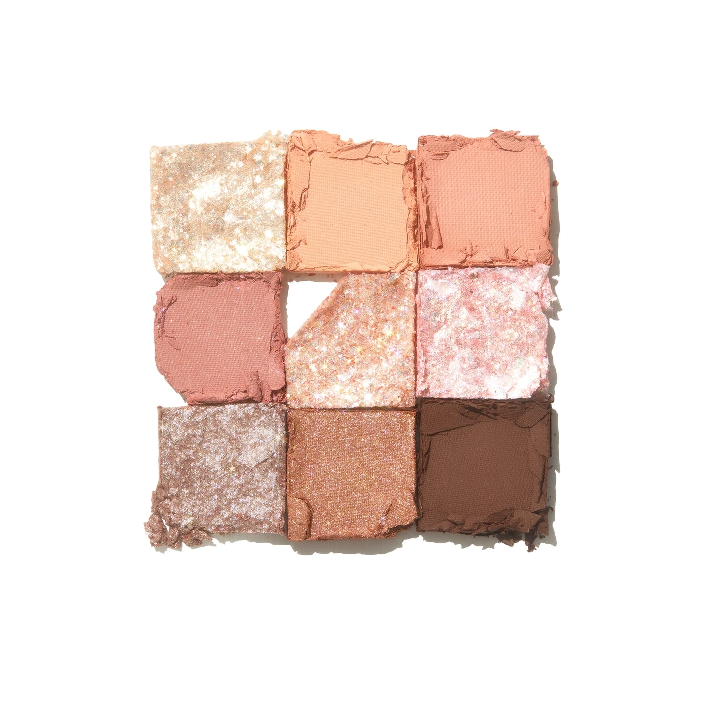 Glitterpedia Eye Palette  3 All of Coralpink  6.6g